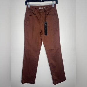 DG2 by Diane Gilman Chocolate Brown Virtual Stretch Pants